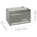 EAN 5901878530499 - Qoltec 53049 batería para sistema ups VRLA AGM 12 V 12 Ah imagen 7