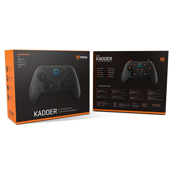 EAN 8436587975738 - Krom Kadoer Negro Bluetooth/USB Palanca de mando Digital Android, Nintendo Switch, Nintendo Switch 2, PC, imagen 6