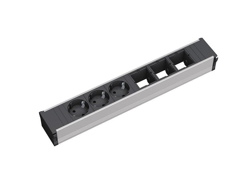 EAN 4016514030088 - Bachmann 912.006 base múltiple 3 salidas AC Negro, Plata imagen 1