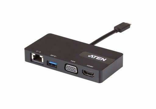 EAN 4719264645730 - ATEN UH3232 Alámbrico USB 3.2 Gen 1 (3.1 Gen 1) Type-C Negro imagen 1