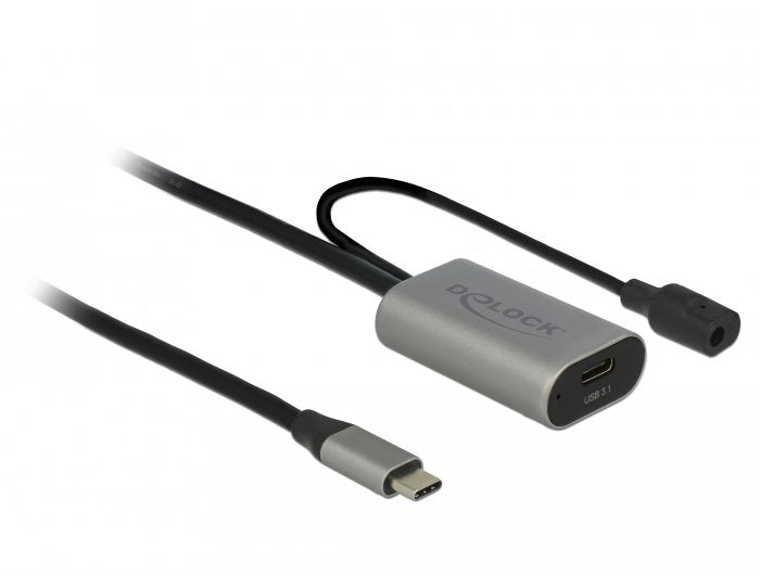 EAN 4043619853922 - DeLOCK 85392 cable USB USB 3.2 Gen 1 (3.1 Gen 1) 5 m USB C Negro, Gris imagen 1