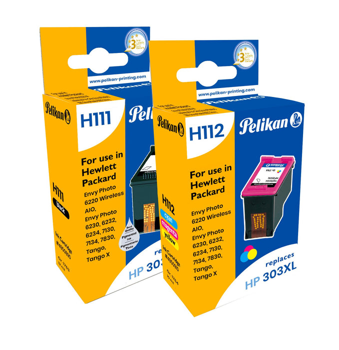 EAN 4018474950901 - Pelikan 4950900 cartucho de tinta 2 pieza(s) Compatible Alto rendimiento (XL) Cian, Magenta, Amarillo imagen 3