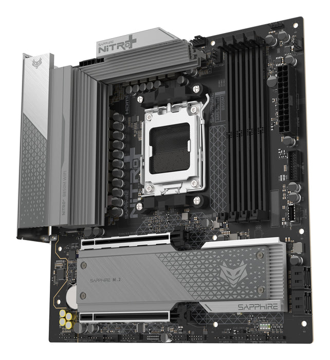 EAN 4895106296916 - Sapphire NITRO+ B850M WIFI AMD B850 Zócalo AM5 micro ATX imagen 3