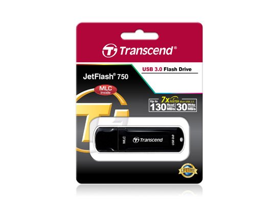 EAN 0760557827856 - Transcend JetFlash 750, 16GB unidad flash USB USB tipo A 3.2 Gen 1 (3.1 Gen 1) Negro imagen 2