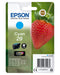 EAN 5057454493730 - Epson Strawberry C13T29824012 cartucho de tinta 1 pieza(s) Original Rendimiento estándar Cian imagen 1