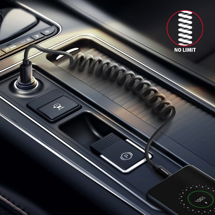 EAN 8595247906229 - Axagon Data and charging USB 2.0 cable length 1.1 m. 3A. Black twisted. cable USB 1,1 m USB A USB C Negro imagen 4