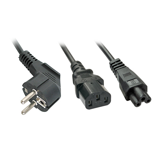EAN 4002888300476 - Lindy 30047 cable de transmisión Negro C13 acoplador C5 acoplador imagen 1