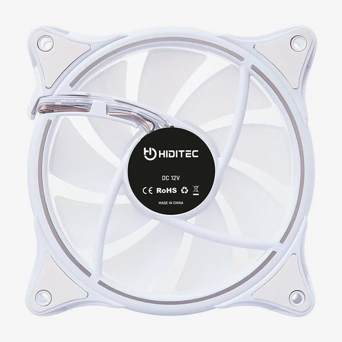 EAN 8436545693391 - Hiditec N18 ARGB Carcasa del ordenador Ventilador 12 cm Blanco imagen 5