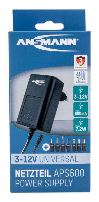 EAN 4013674164097 - Ansmann APS 600 adaptador e inversor de corriente Negro imagen 6