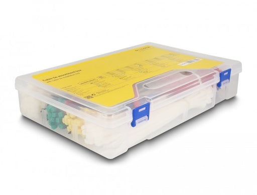 EAN 4043619186402 - DeLOCK 18640 presilla Bridas adherentes para cables Metal, Plástico Multicolor imagen 2