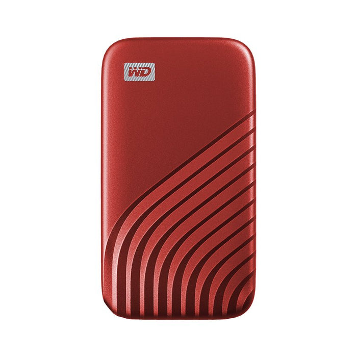 EAN 0619659184599 - Western Digital My Passport 2 TB USB Tipo C 3.2 Gen 2 (3.1 Gen 2) Rojo imagen 1