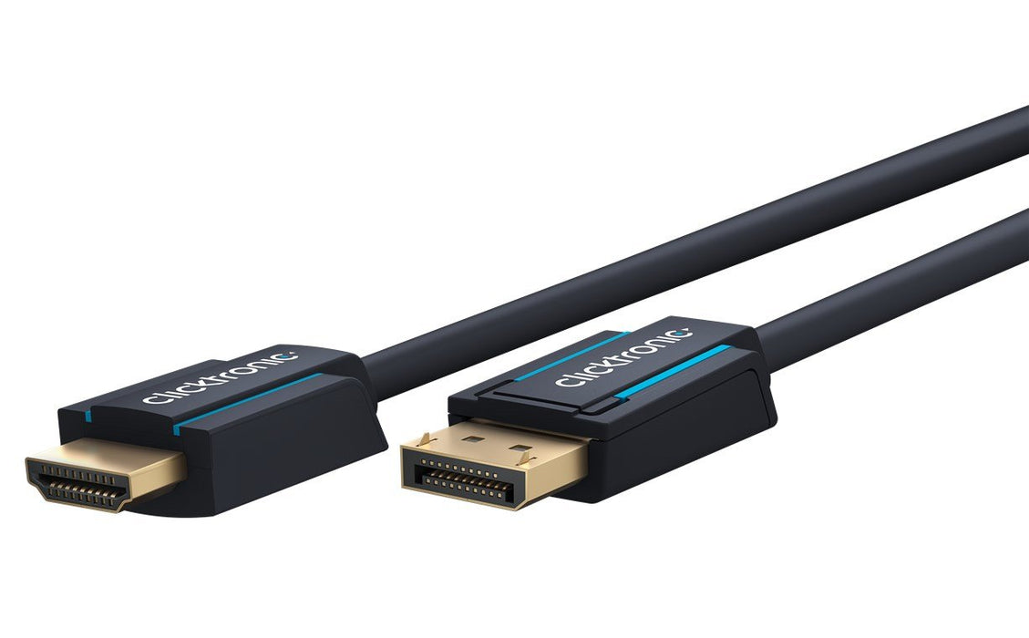 EAN 4040849449277 - ClickTronic 44927 cable HDMI 10 m DisplayPort HDMI tipo A (Estándar) Negro imagen 7