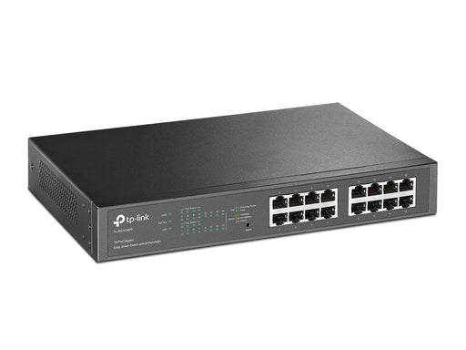 EAN 6935364098865 - TP-Link TL-SG1016PE Gestionado L2 Gigabit Ethernet (10/100/1000) Energía sobre Ethernet (PoE) 1U Negro imagen 2