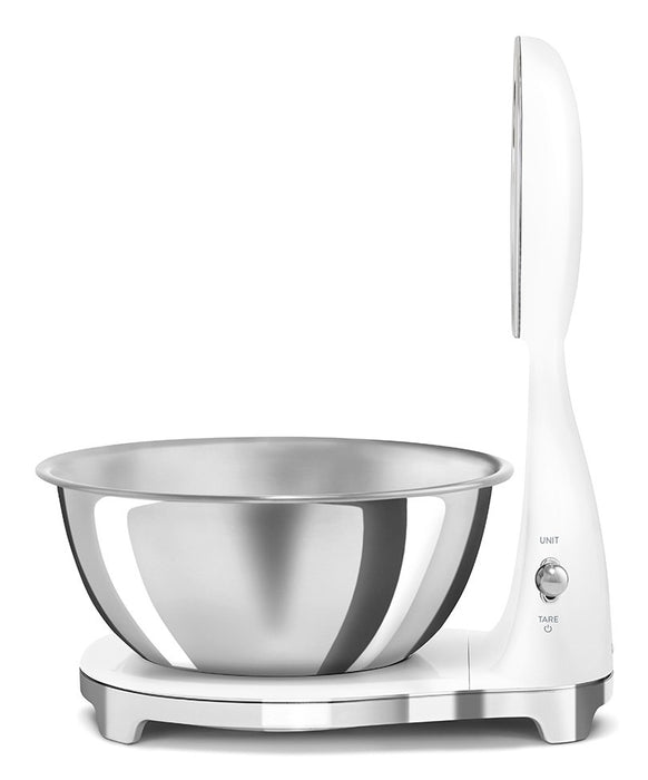 EAN 8017709344566 - Smeg KSF01WHWW báscula de cocina Cromo, Blanco Encimera Báscula electrónica de cocina imagen 4