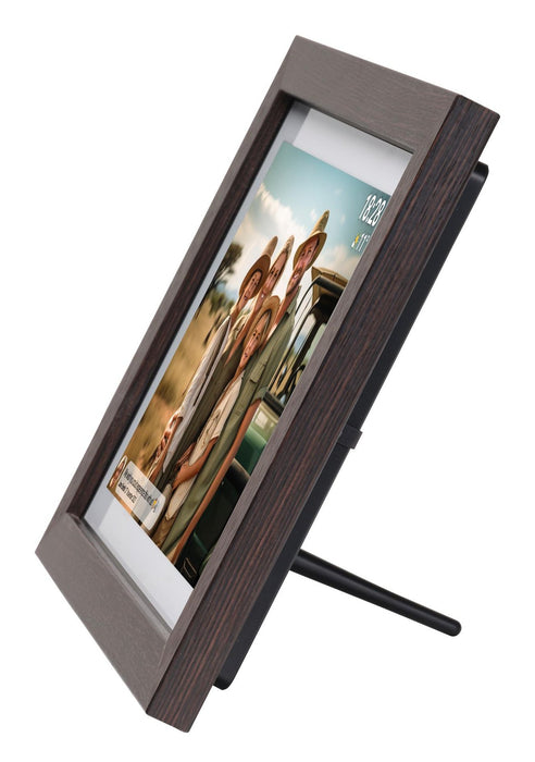 EAN 5706751070310 - Denver PFF-1042DWMK2 marco fotográfico digital Madera 25,6 cm (10.1") Pantalla táctil Wifi imagen 4