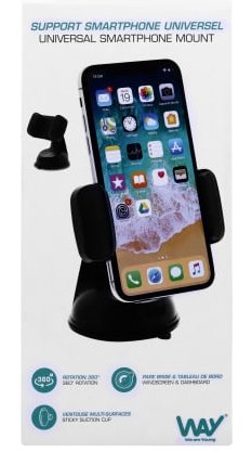 EAN 3303170097793 - T'nB WVENT montaje y soporte para teléfono Negro imagen 6