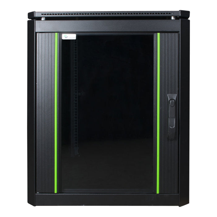 EAN 5420016845757 - LOGON RDL12U68BL armario rack 12U Rack o bastidor independiente Negro imagen 1