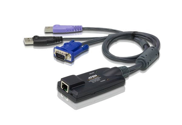 EAN 4710423777866 - ATEN KA7177-AX cable para video, teclado y ratón (kvm) Negro, Azul, Púrpura imagen 1