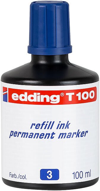 EAN 4004764024896 - Edding T-100 cartucho de tinta 1 pieza(s) Original Azul imagen 1