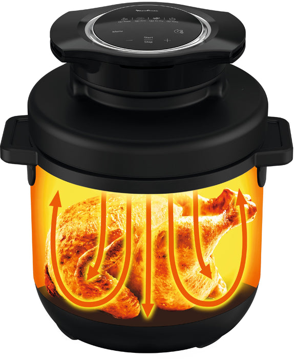 EAN 3045387249144 - Tefal Turbo Cuisine & Fry CY7788 7,6 L Negro 1200 W imagen 6