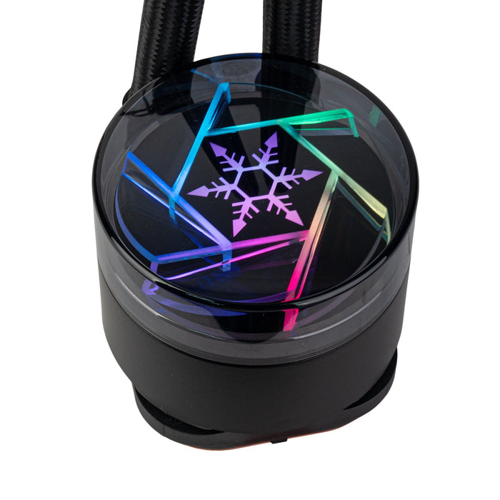 EAN 4710679817699 - Silverstone NovaPeak 240 ARGB Procesador Kit de refrigeración líquida 12 cm Negro 1 pieza(s) imagen 4