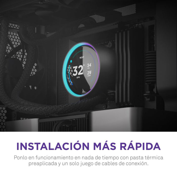 EAN 5056547204130 - NZXT Kraken Elite 360 Procesador Sistema de refrigeración líquida todo en uno 12 cm Negro 1 pieza(s) imagen 13
