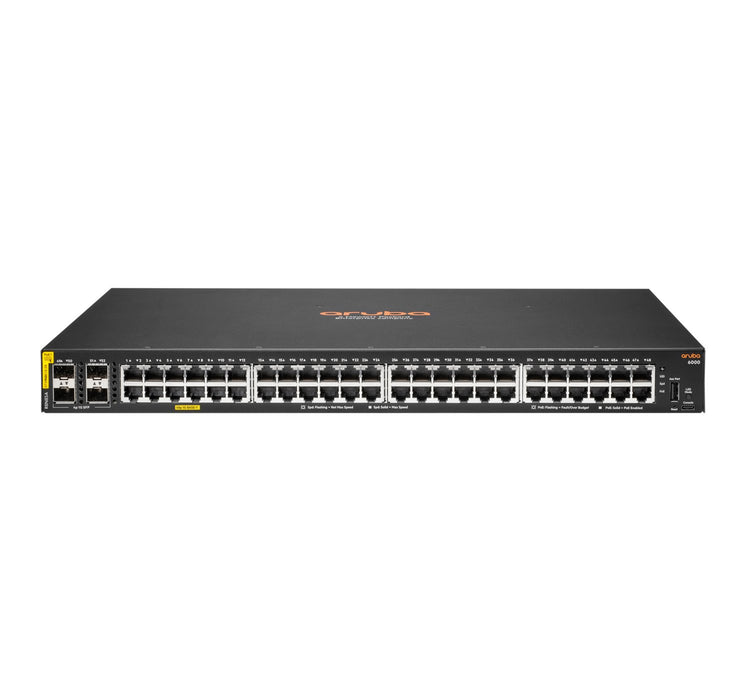 EAN 0190017559742 - HPE Aruba Networking CX 6000 48G Class4 PoE 4SFP 370W Gestionado L3 Gigabit Ethernet (10/100/1000) Energí imagen 1