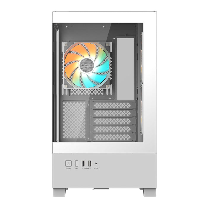 EAN 4719331555849 - GIGABYTE C201 PANORAMIC ICE Midi Tower Blanco imagen 3