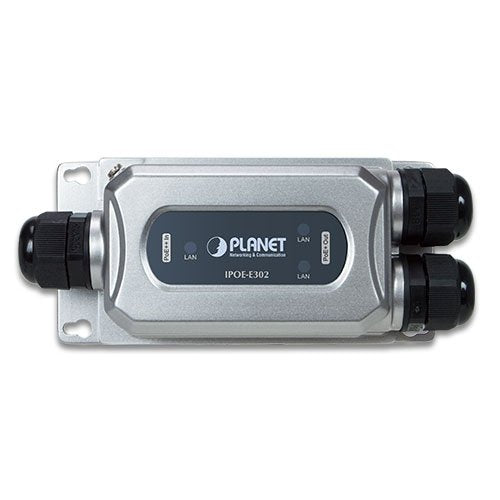 EAN 4711605284929 - PLANET IPOE-E302 ampliador de red Transmisor de red Negro, Gris 10, 100, 1000 Mbit/s imagen 2