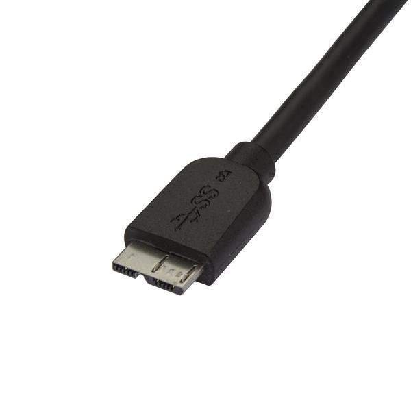 EAN 0065030856348 - StarTech.com USB3AUB2MS cable USB USB 3.2 Gen 1 (3.1 Gen 1) USB A Micro-USB B Negro imagen 2
