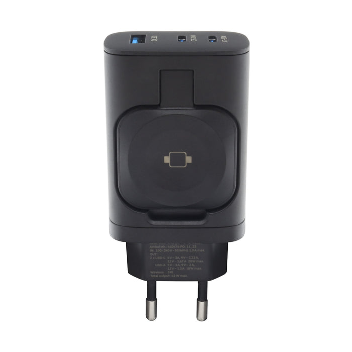 EAN 4040895011756 - RealPower 450476 cargador de dispositivo móvil Batería portátil, Reloj inteligente, Tableta Negro Corrien imagen 3