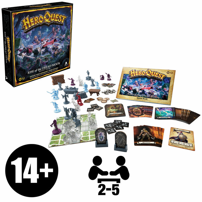 EAN 5010996161918 - Hasbro Gaming Avalon Hill HeroQuest Expansión de juego de mesa Viaje/aventura imagen 6