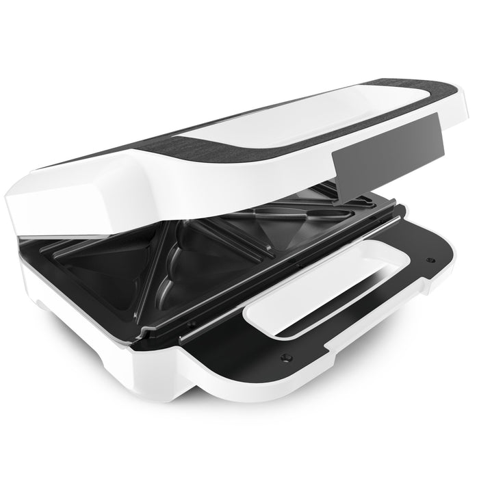EAN 3045380018921 - Tefal Snack XL SW7011 sandwichera 850 W Blanco, Acero inoxidable imagen 10