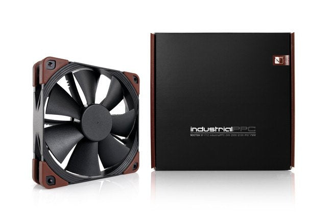 EAN 9010018100181 - Noctua NF-F12 industrialPPC Carcasa del ordenador Ventilador 12 cm Negro, Marrón imagen 4