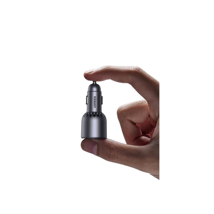 EAN 6941876230242 - Ugreen 75W 3-Port Fast Car Charg gray Ordenador portátil, Teléfono móvil, Reloj inteligente, Tableta, Tel imagen 2