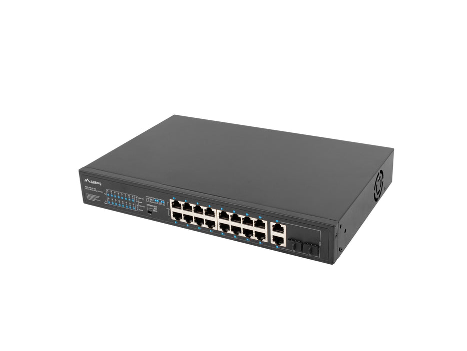 EAN 5901969429299 - Lanberg RSFE-16P-2C-150 switch No administrado Gigabit Ethernet (10/100/1000) Energía sobre Ethernet (PoE imagen 4