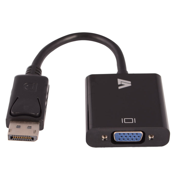 EAN 662919069594 - V7 CBLDPVGA-1E adaptador de cable de vídeo 0,2 m 1x 20-pin DisplayPort 1x 15-pin VGA Negro imagen 1