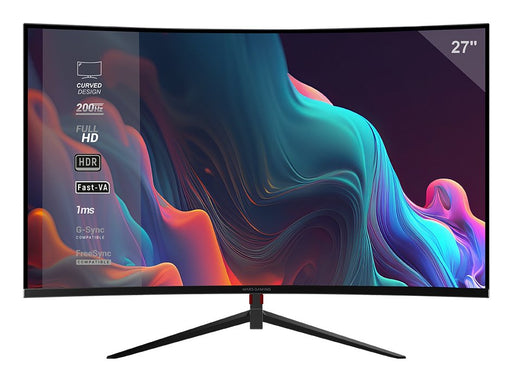 EAN 8435693109112 - Mars Gaming MV-27C pantalla para PC 68,6 cm (27") 1920 x 1080 Pixeles Full HD Negro imagen 1
