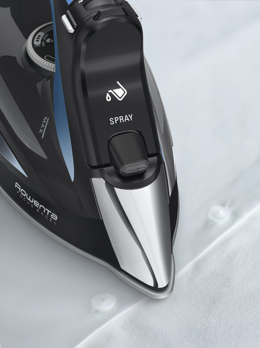 EAN 4210101974735 - Rowenta DW5310 Plancha a vapor Suela Microsteam 400 HD Láser 2700 W Negro, Azul imagen 4