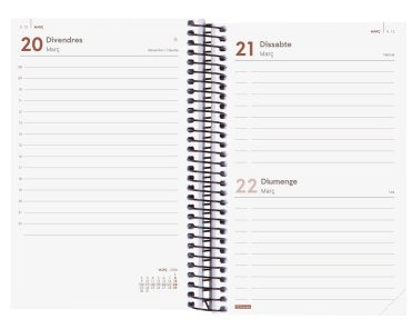 EAN 8422952408376 - Finocam 742906026 agenda Agenda diaria Negro imagen 4