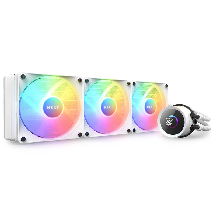 EAN 5056547202693 - NZXT Kraken 360 RGB Procesador Sistema de refrigeración líquida todo en uno 12 cm Blanco 1 pieza(s) imagen 1