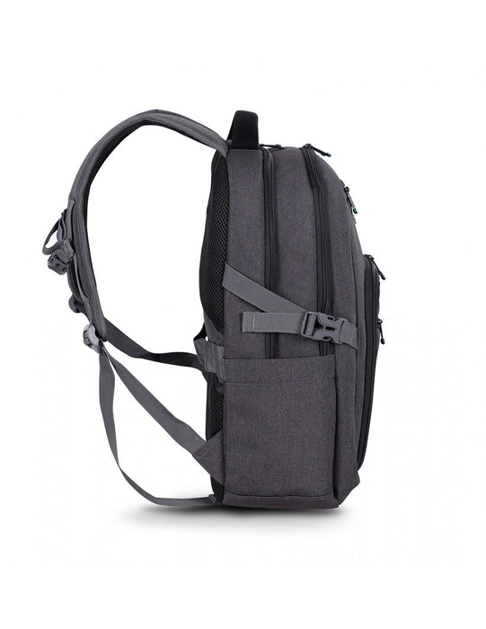 EAN 3760170883731 - Urban Factory HTE17UF mochila Mochila de viaje Negro, Gris Malla, Poliéster, Plástico reciclado, Acero imagen 3