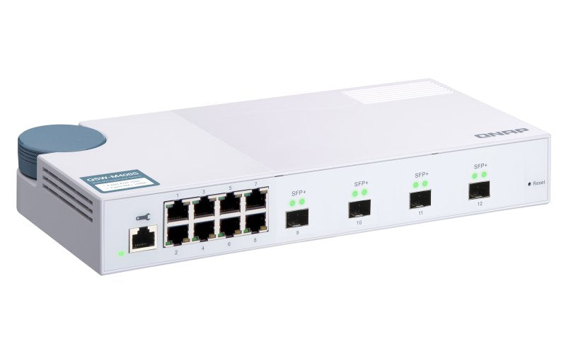 EAN 4713213516690 - QNAP QSW-M408S switch Gestionado L2 Gigabit Ethernet (10/100/1000) Blanco imagen 5