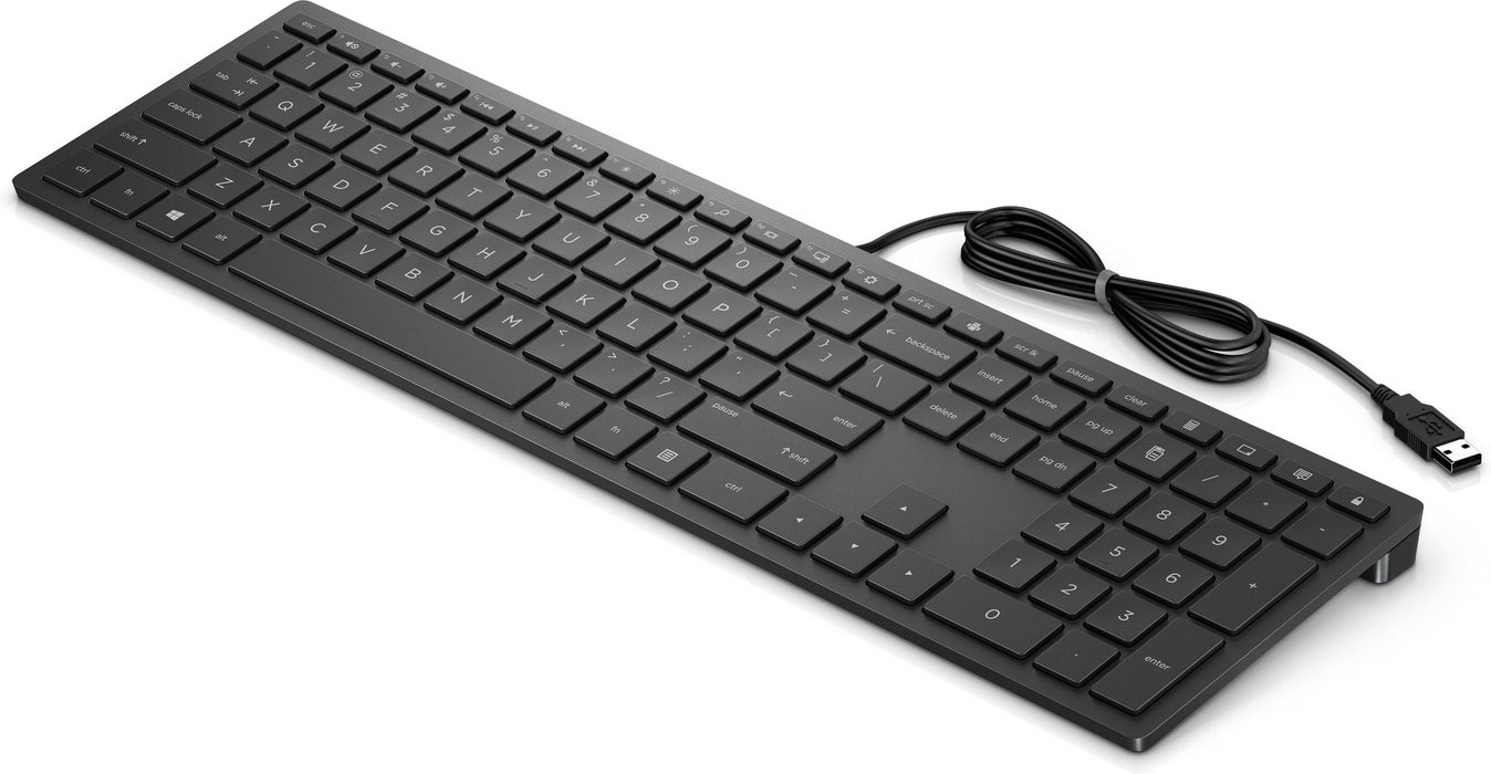 EAN 0192545457521 - HP Pavilion Wired Keyboard 300 teclado Oficina USB Negro imagen 3