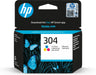 EAN 0889894860705 - HP 304 Tri-color Original Ink Cartridge cartucho de tinta 1 pieza(s) Rendimiento estándar Cian, Magenta,  imagen 1