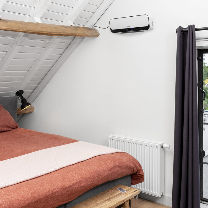 EAN 8713016087850 - Tristar KA-5075 calefactor eléctrico Interior Negro, Blanco 2000 W Ventilador eléctrico imagen 8