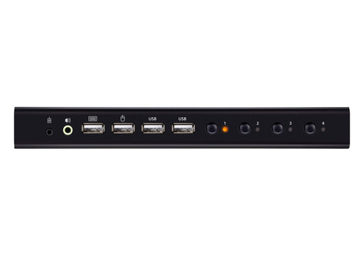 EAN 4710469349836 - ATEN CS784H interruptor KVM Negro imagen 2