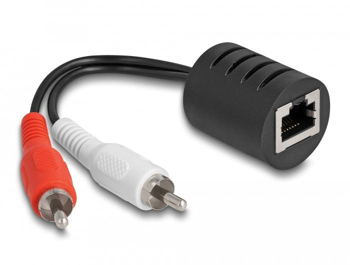 EAN 4043619878574 - DeLOCK 87857 cable de audio RJ-45 Negro, Rojo, Blanco imagen 1