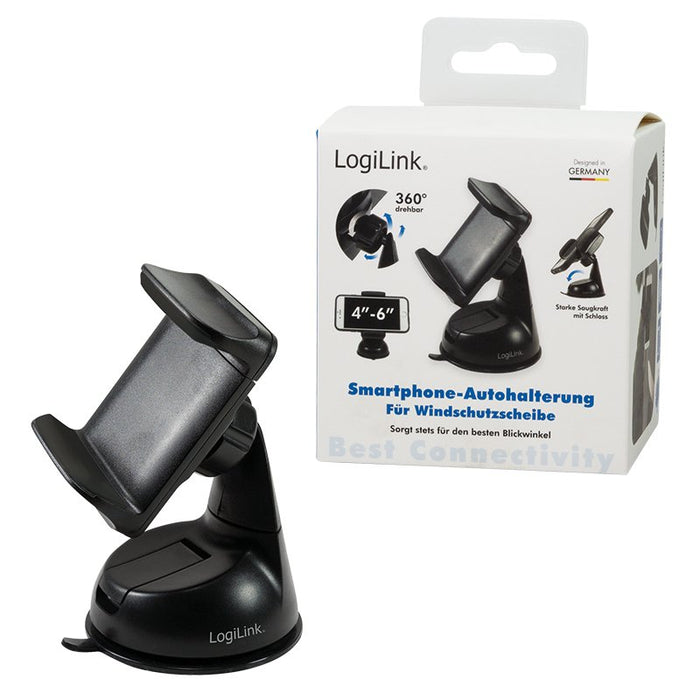 EAN 4052792049664 - LogiLink AA0119 soporte Soporte pasivo Reproductor de MP3, Teléfono móvil/smartphone Negro imagen 10