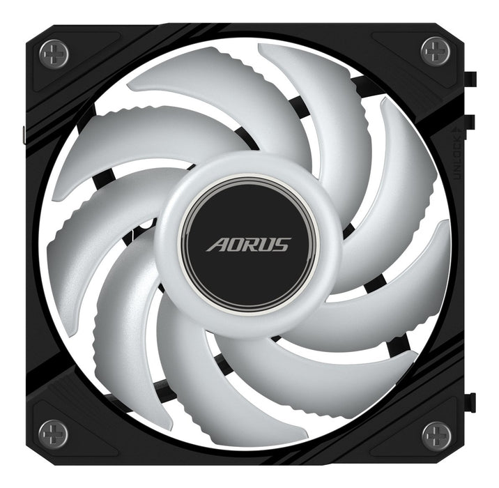 EAN 4719331555184 - GIGABYTE AORUS EZ CHAIN FAN 120 Placa base Ventilador 12 cm Negro 1 pieza(s) imagen 5